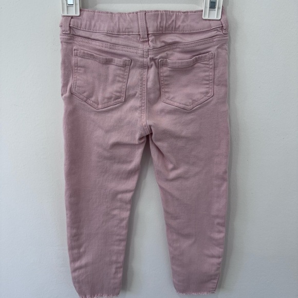 OshKosh Girls Light Pink Elastic Button Waist with Botton Snap - 5t - Picture 6 of 10